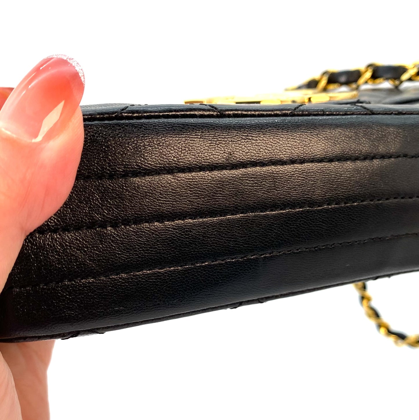 Corolla, 0 Series Big CC Black Lamb Rectangular Envelope with seal only