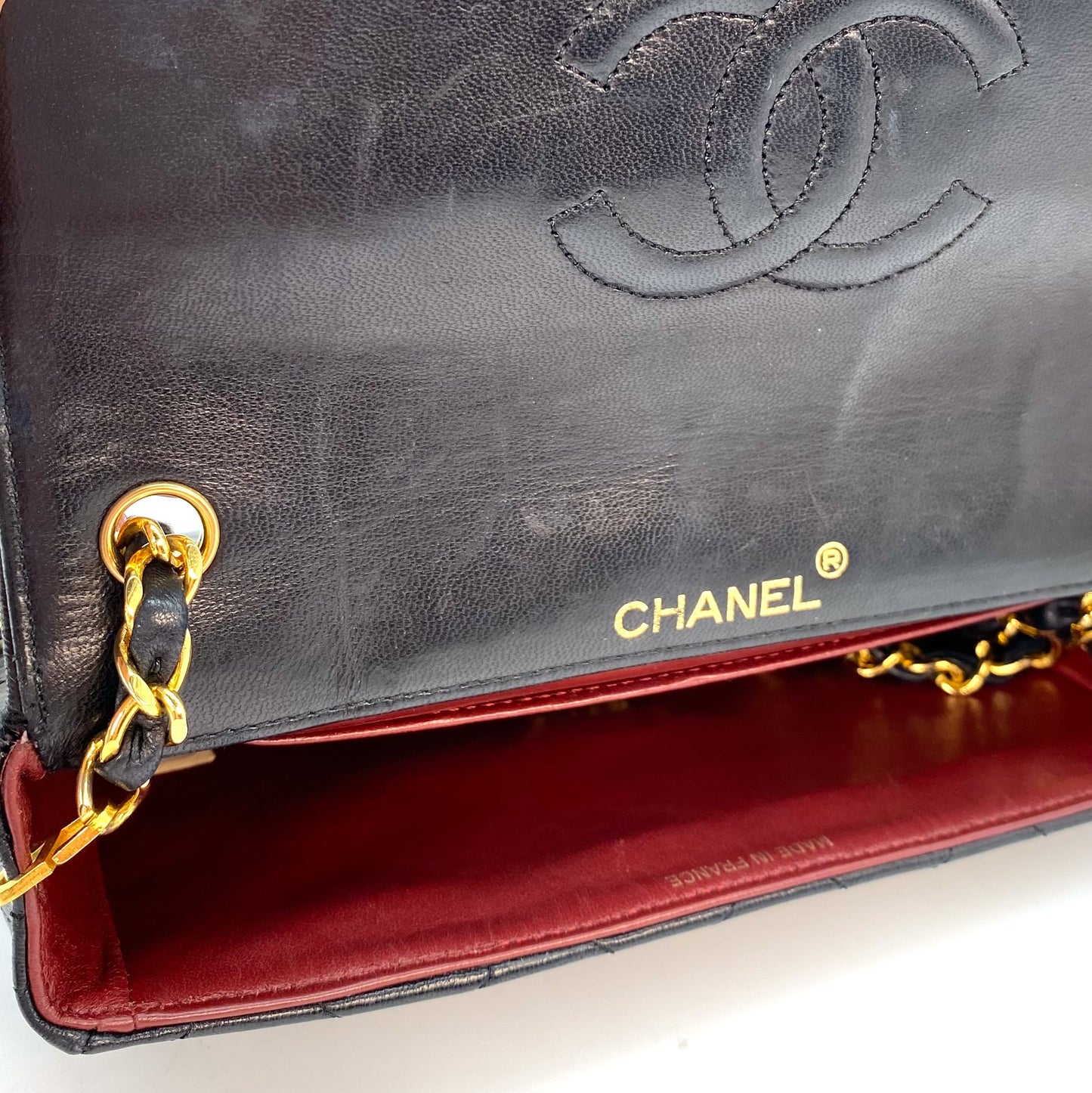 Corolla, 0 Series Big CC Black Lamb Rectangular Envelope with seal only