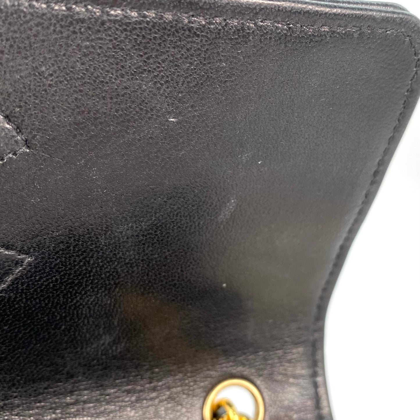 Hunan, Black Lambskin Sundial with no sticker and no card