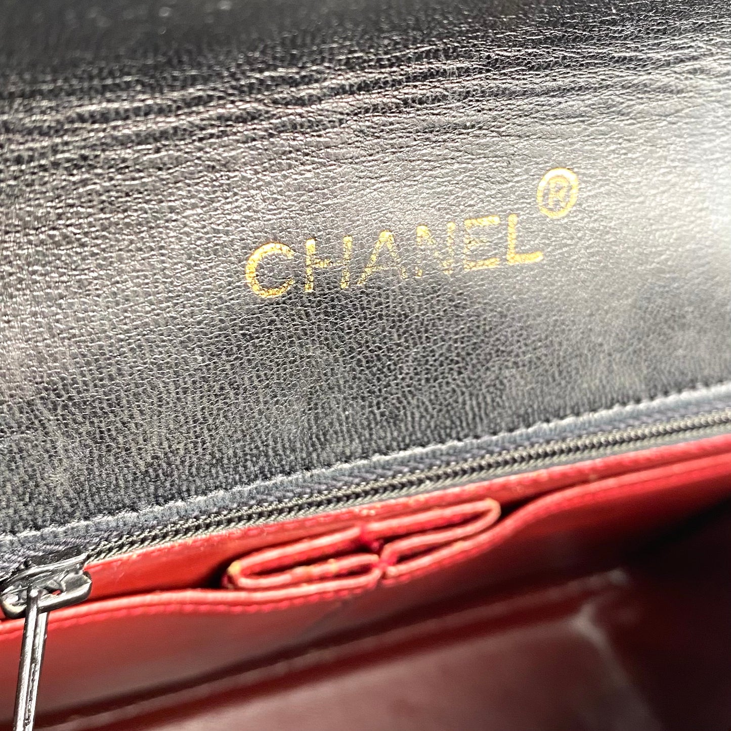 Hunan, Black Lambskin Sundial with no sticker and no card