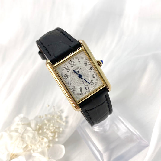 [SPRING SALE] Dasilva, Cartier Must Tank Vermeil LM