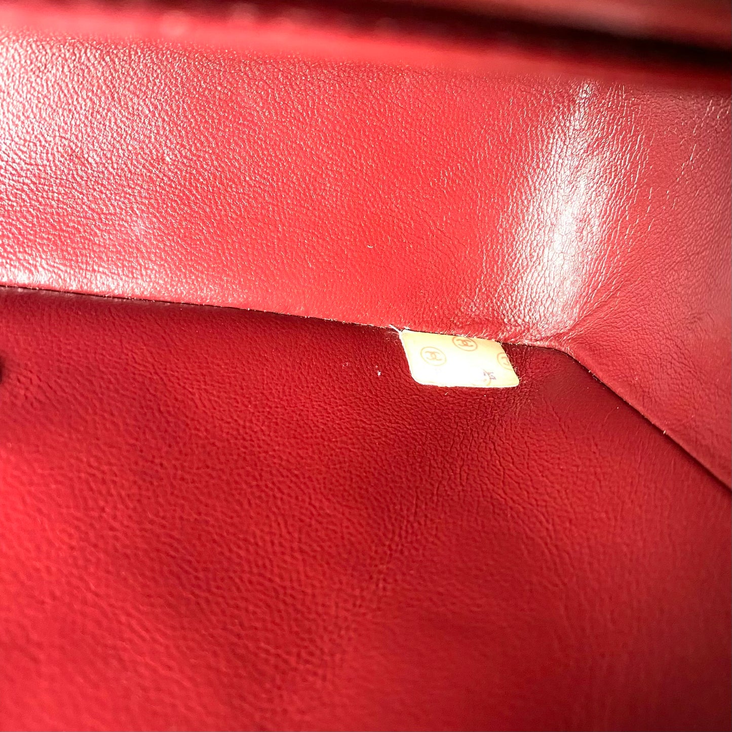 Paul Sr, 2 series small black lambskin diana with seal and card