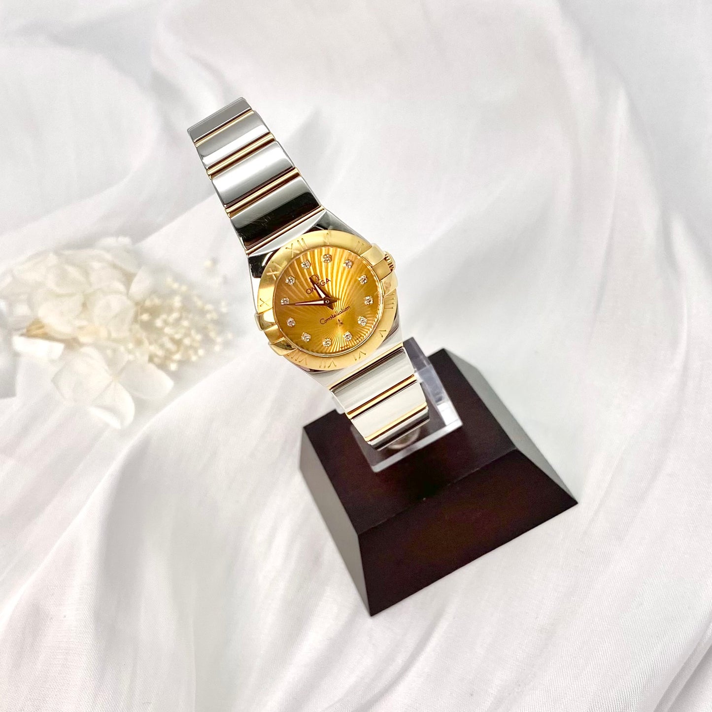 Niels, Omega Constellation Brushed Combination Yellow Gold