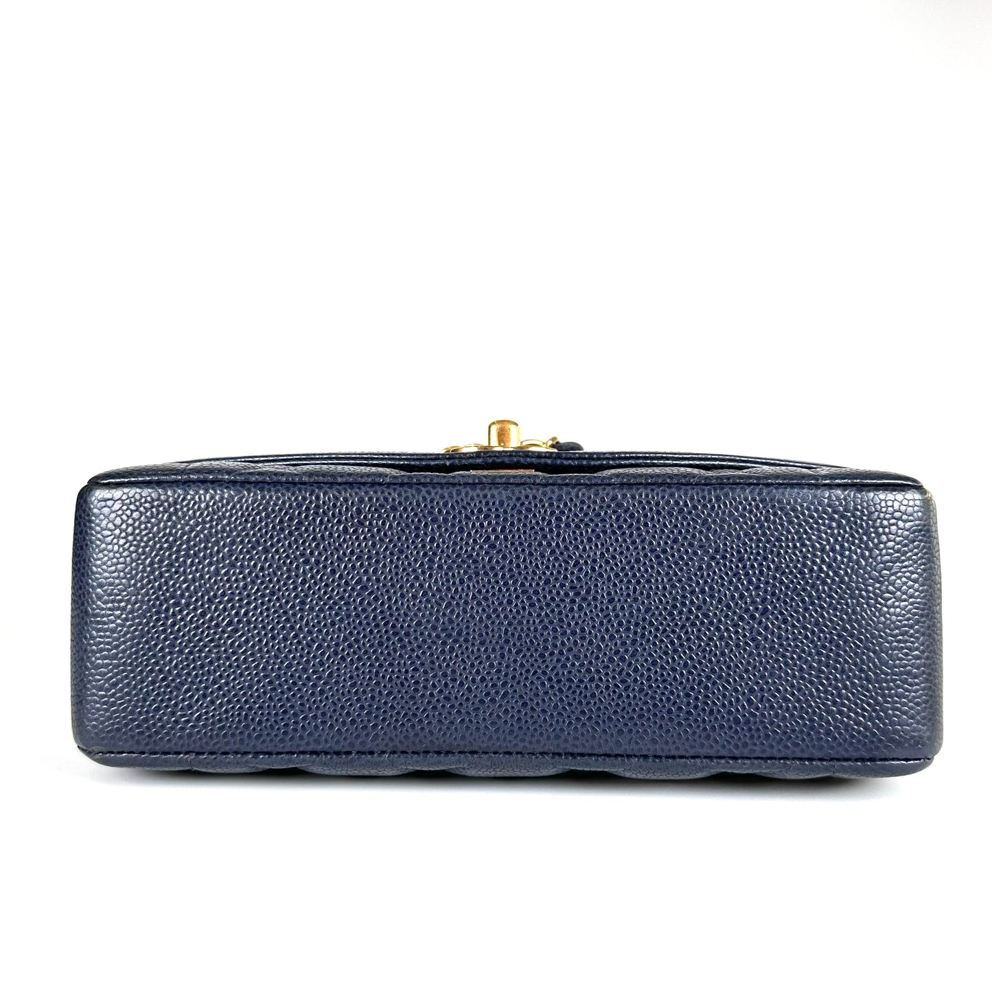 Petra, 2 Series Small Diana Navy Caviar with seal and card