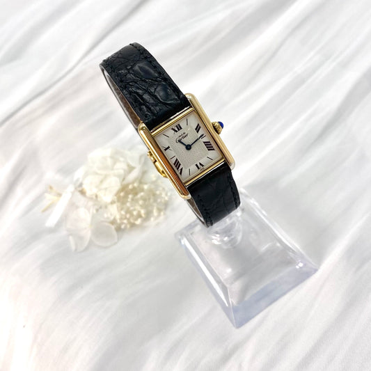 Jott, Cartier Must Tank Vermeil