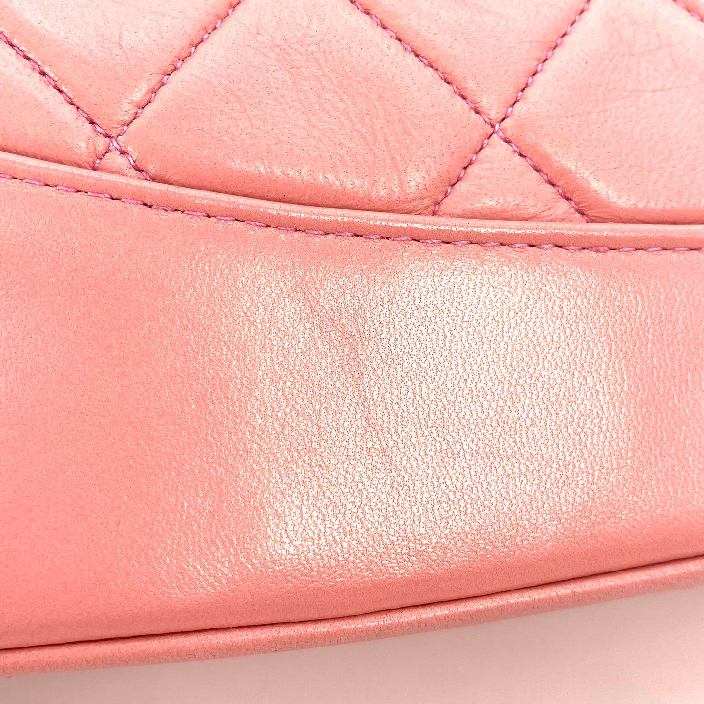 Kavya, 1 Series Trapezoid Pink Lambskin with seal and card