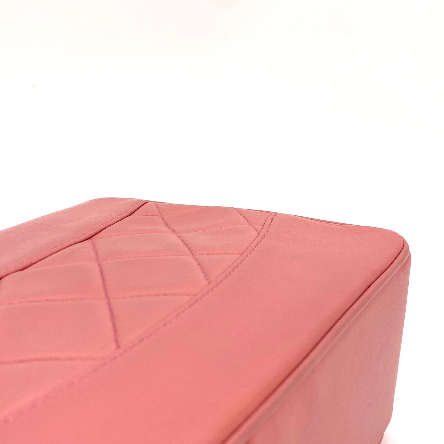 Kavya, 1 Series Trapezoid Pink Lambskin with seal and card
