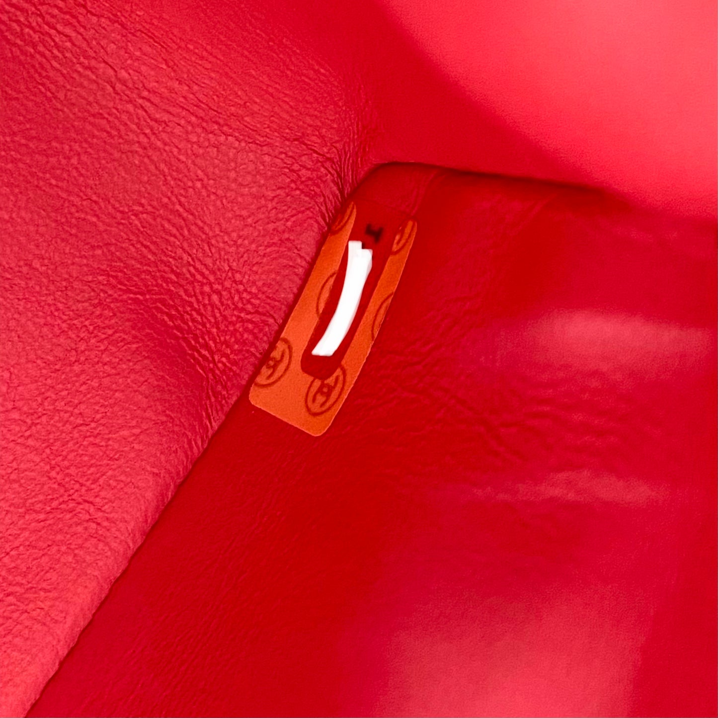 Kavya, 1 Series Trapezoid Pink Lambskin with seal and card