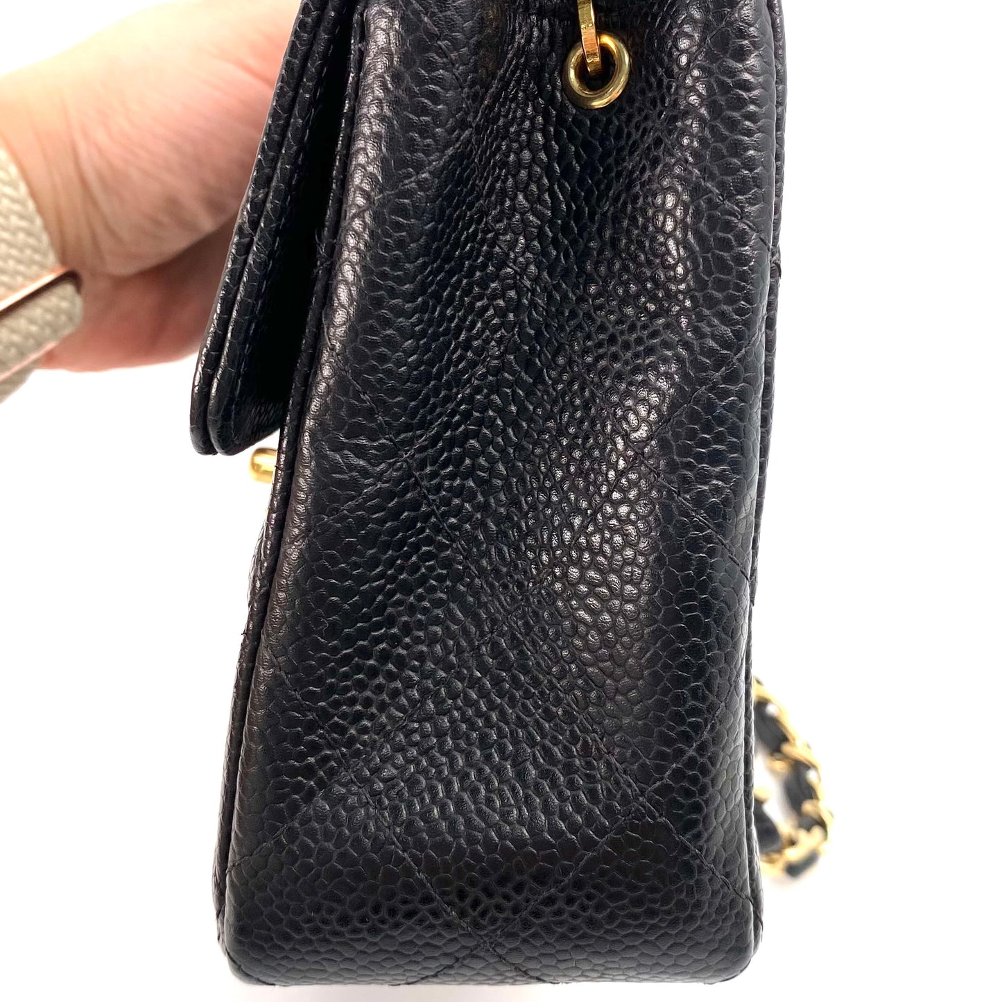 Pilu, 9 Series Mini Square 17cm Black Caviar with seal and card