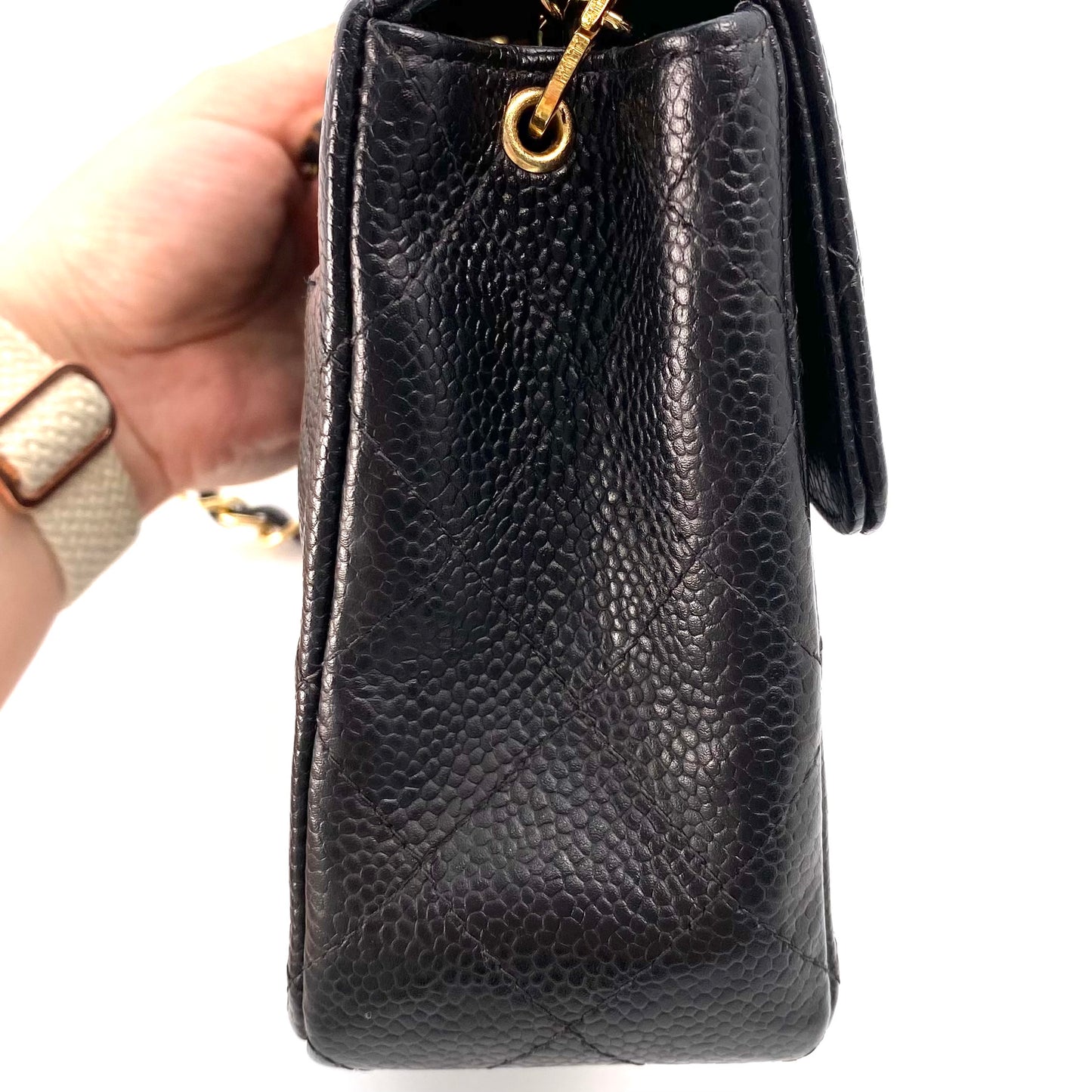 Pilu, 9 Series Mini Square 17cm Black Caviar with seal and card