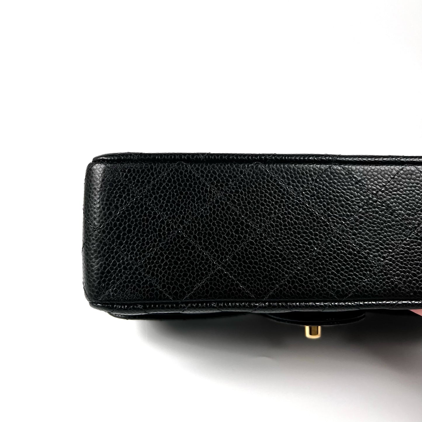 Charlize, Small Classic Flap Black Caviar