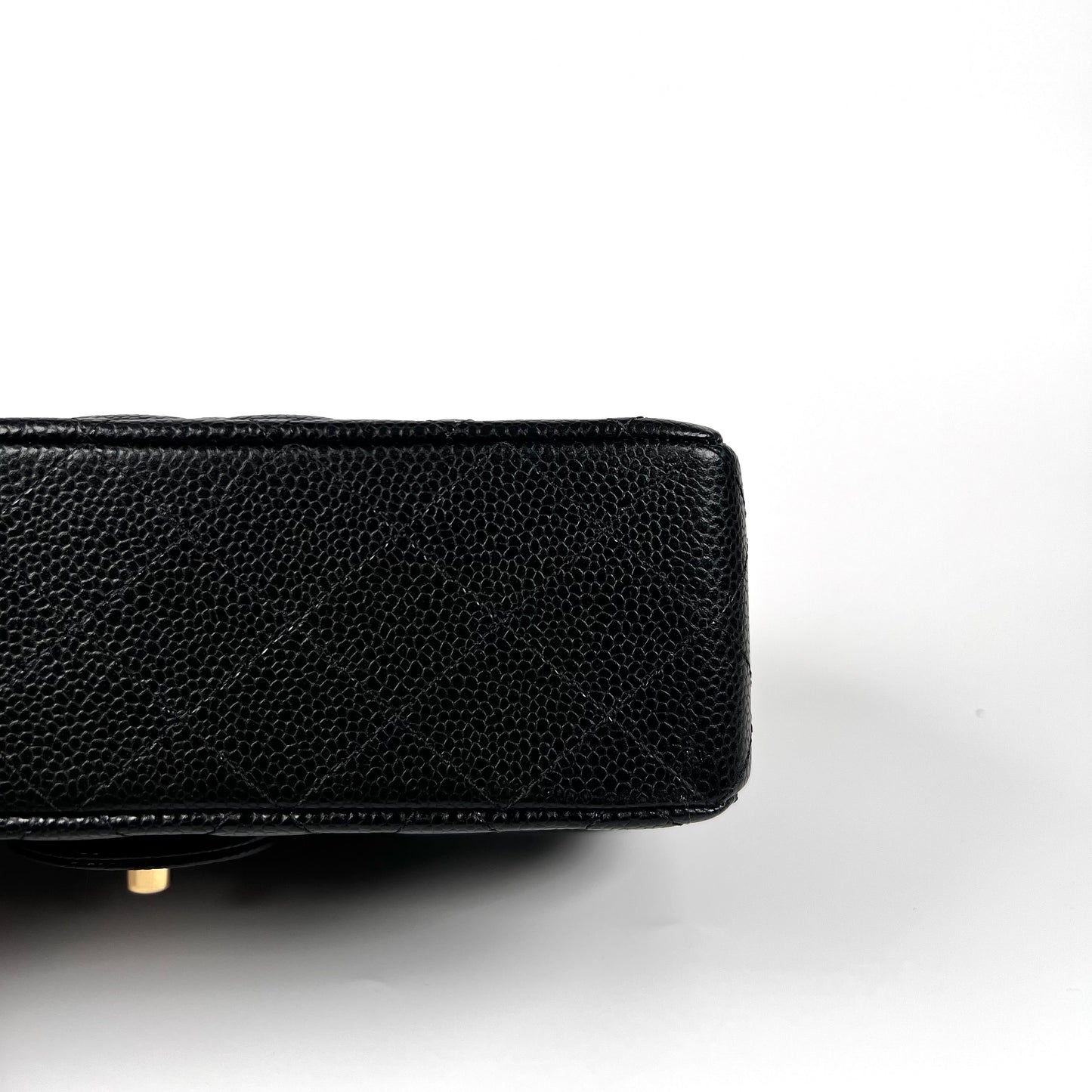 Charlize, Small Classic Flap Black Caviar
