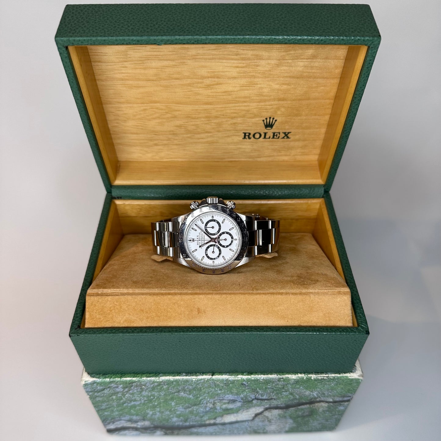 [Bry] Rolex Daytona (Steel, Zenith El Primero White Dial, 1999) - with box