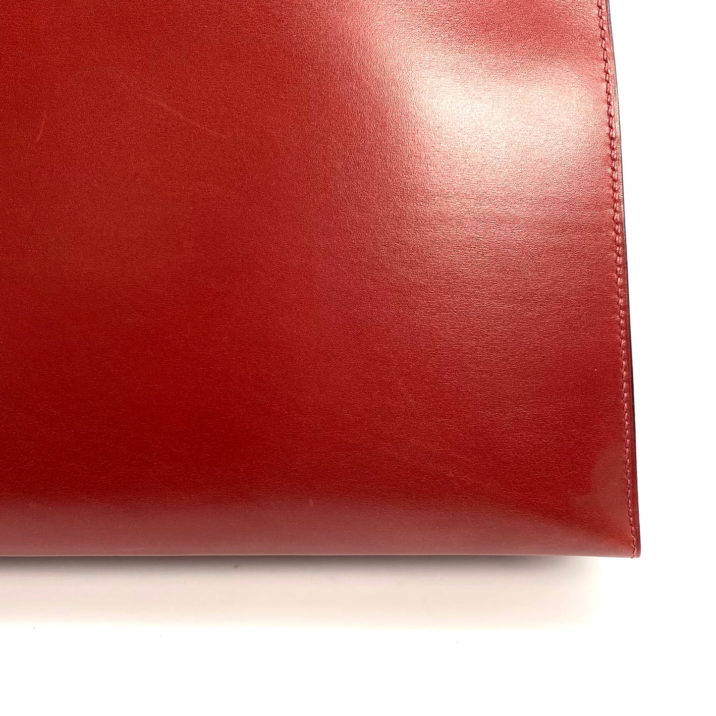 James Sr, 2002 Kelly 28 Sellier Rouge H Box stamp □F