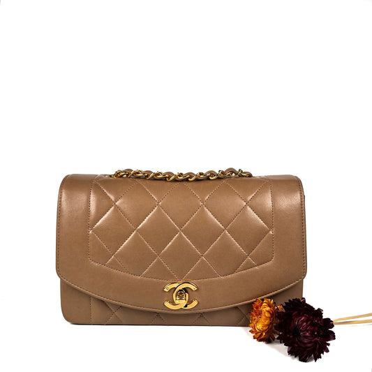 Ruth, 2 Series Small Diana Taupe with seal and card