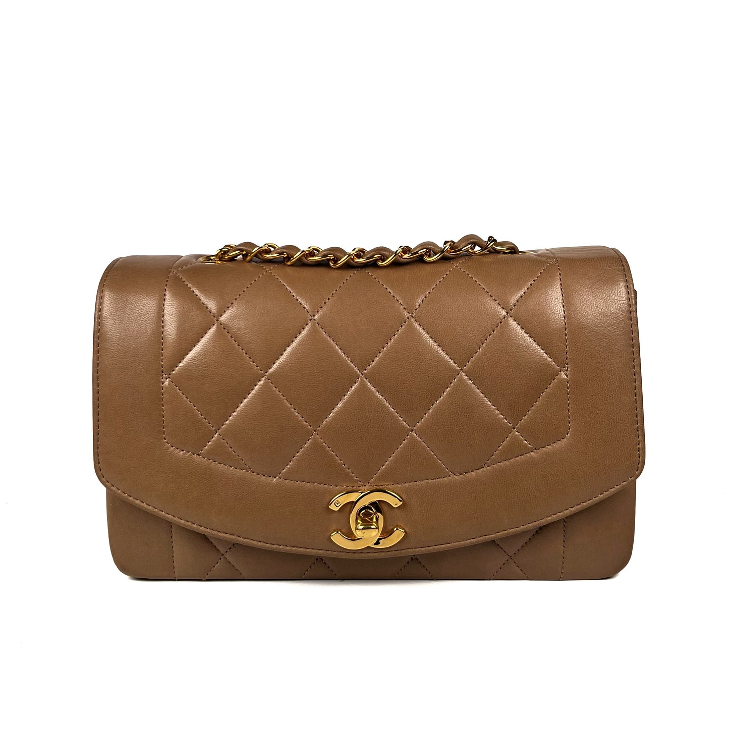 Ruth, 2 Series Small Diana Taupe with seal and card