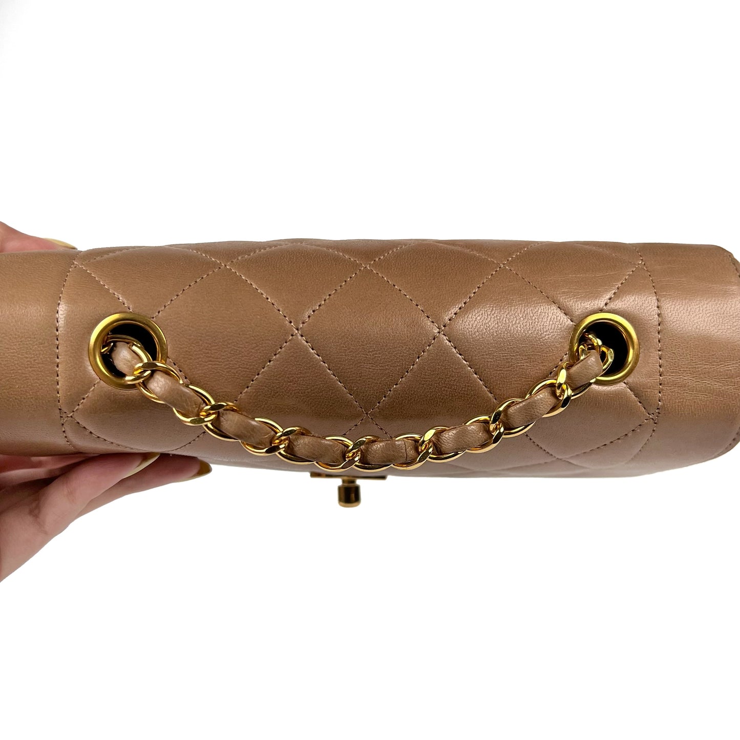 Ruth, 2 Series Small Diana Taupe with seal and card