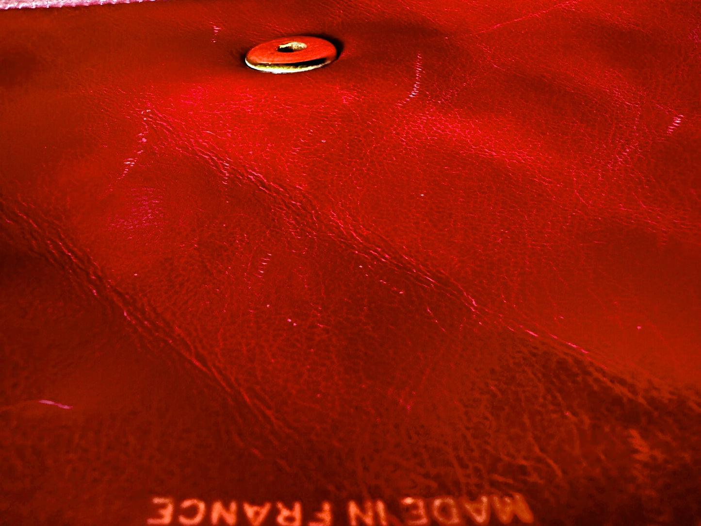 Sherry, Vintage Authentic Chanel 2 series medium black lambskin diana with seal and card