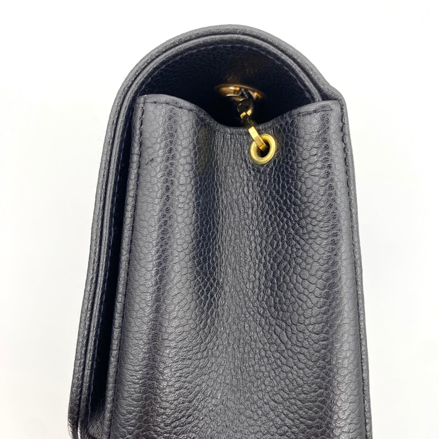 Abunda, 3 Series Medium Diana Black caviar with seal only