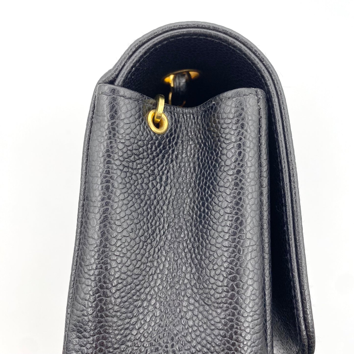 Abunda, 3 Series Medium Diana Black caviar with seal only