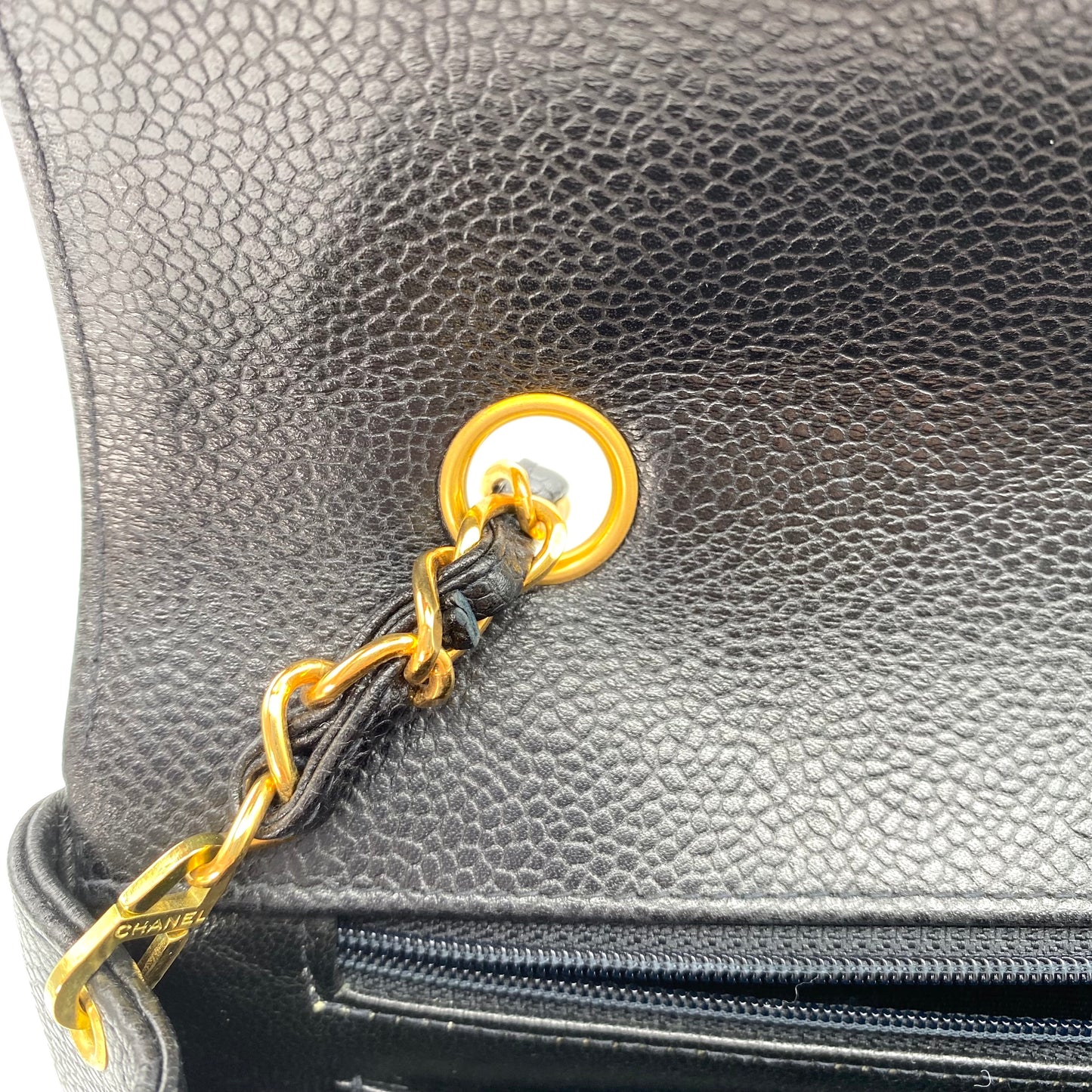 Abunda, 3 Series Medium Diana Black caviar with seal only