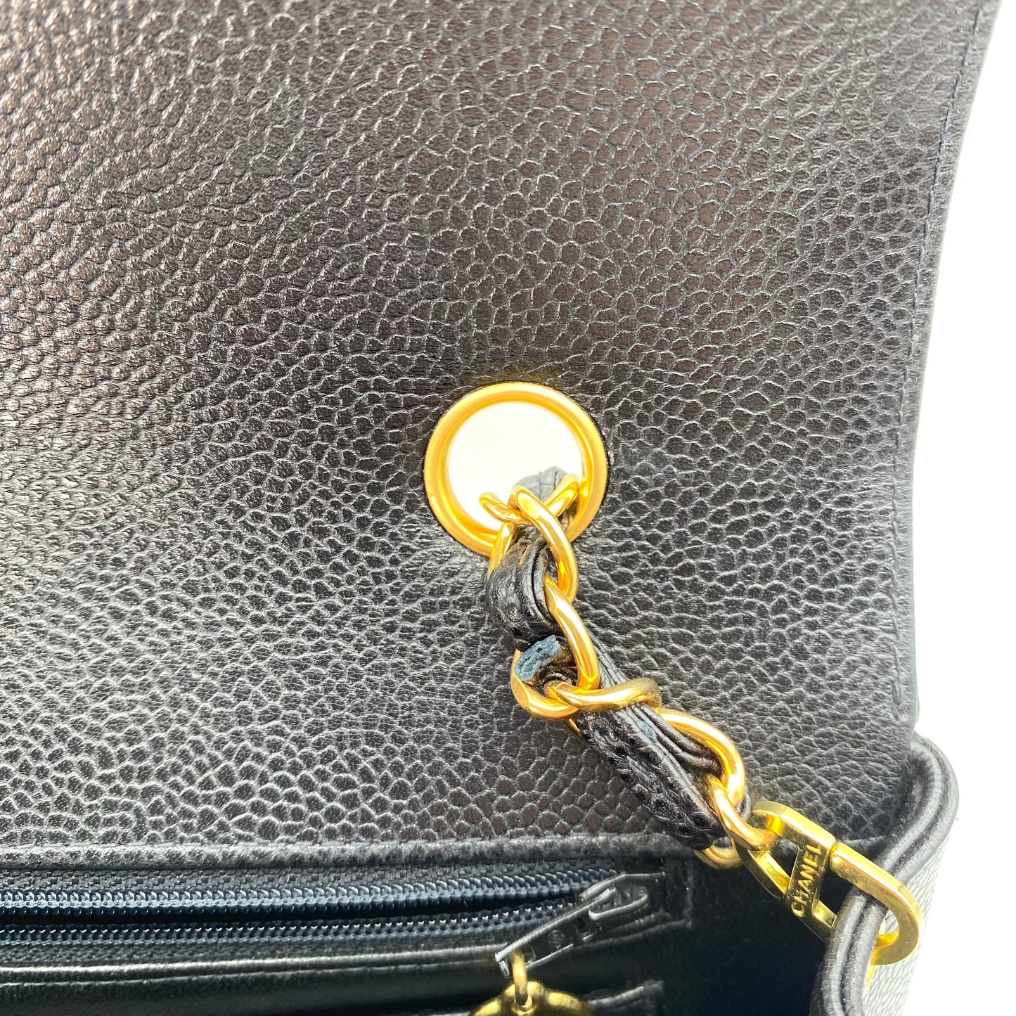 Abunda, 3 Series Medium Diana Black caviar with seal only