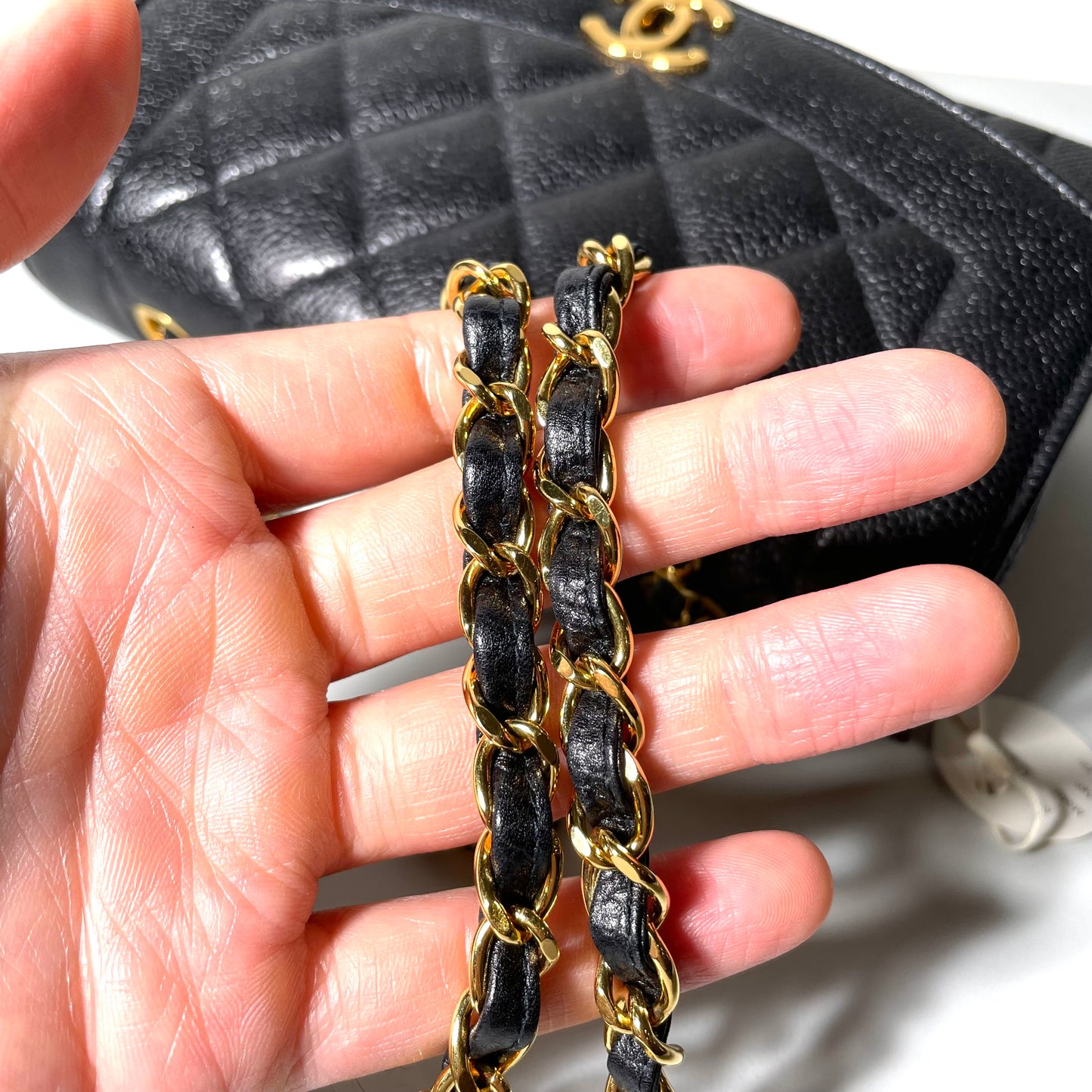 Jayleen, 2 Series Small Black Caviar Diana with seal only (US SHIPPING ONLY)