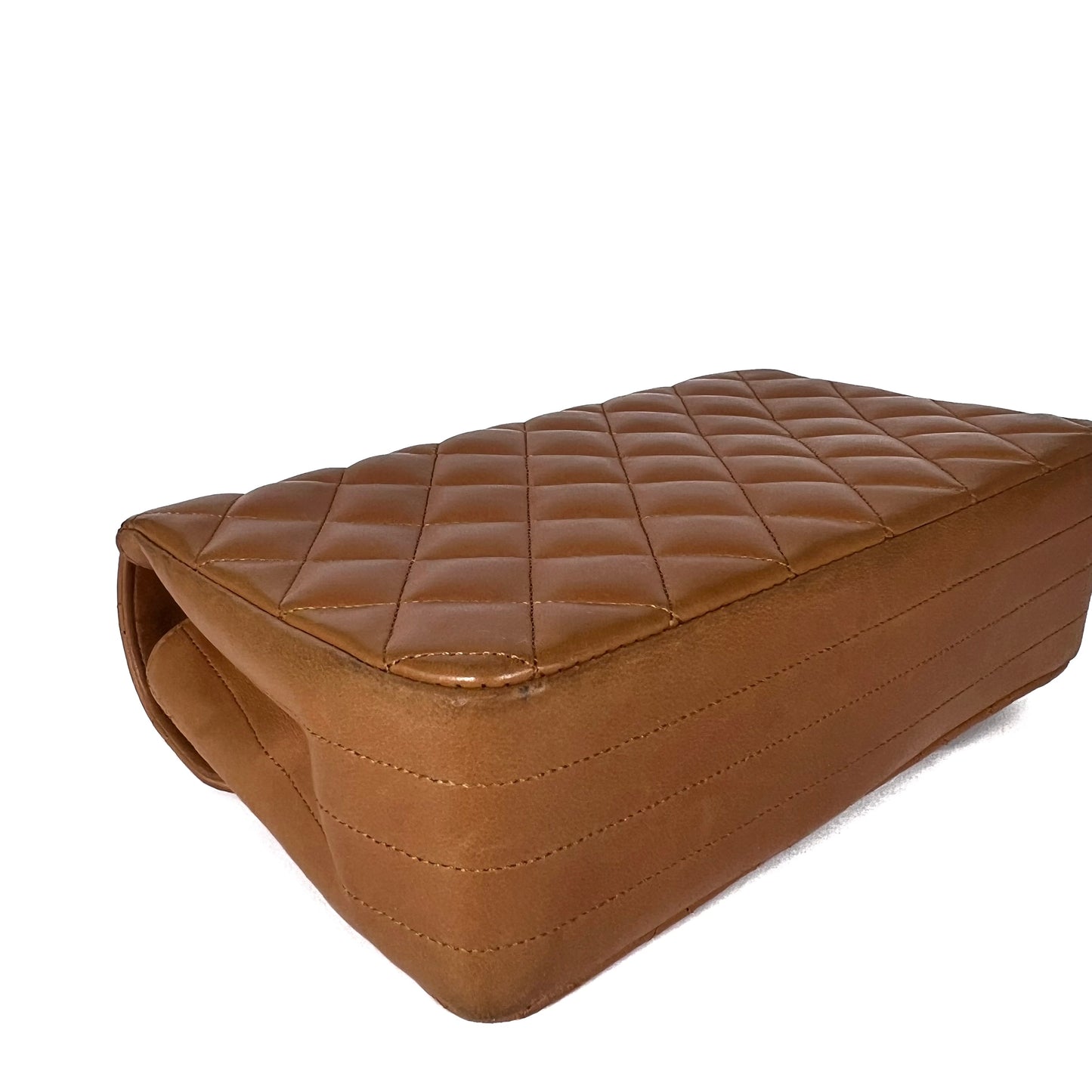 Alaric, 1 Series half Moon Caramel Lambskin with seal and card