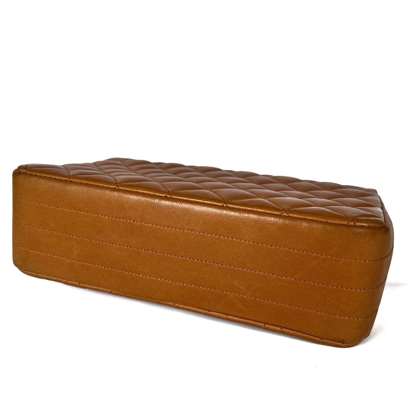 Alaric, 1 Series half Moon Caramel Lambskin with seal and card