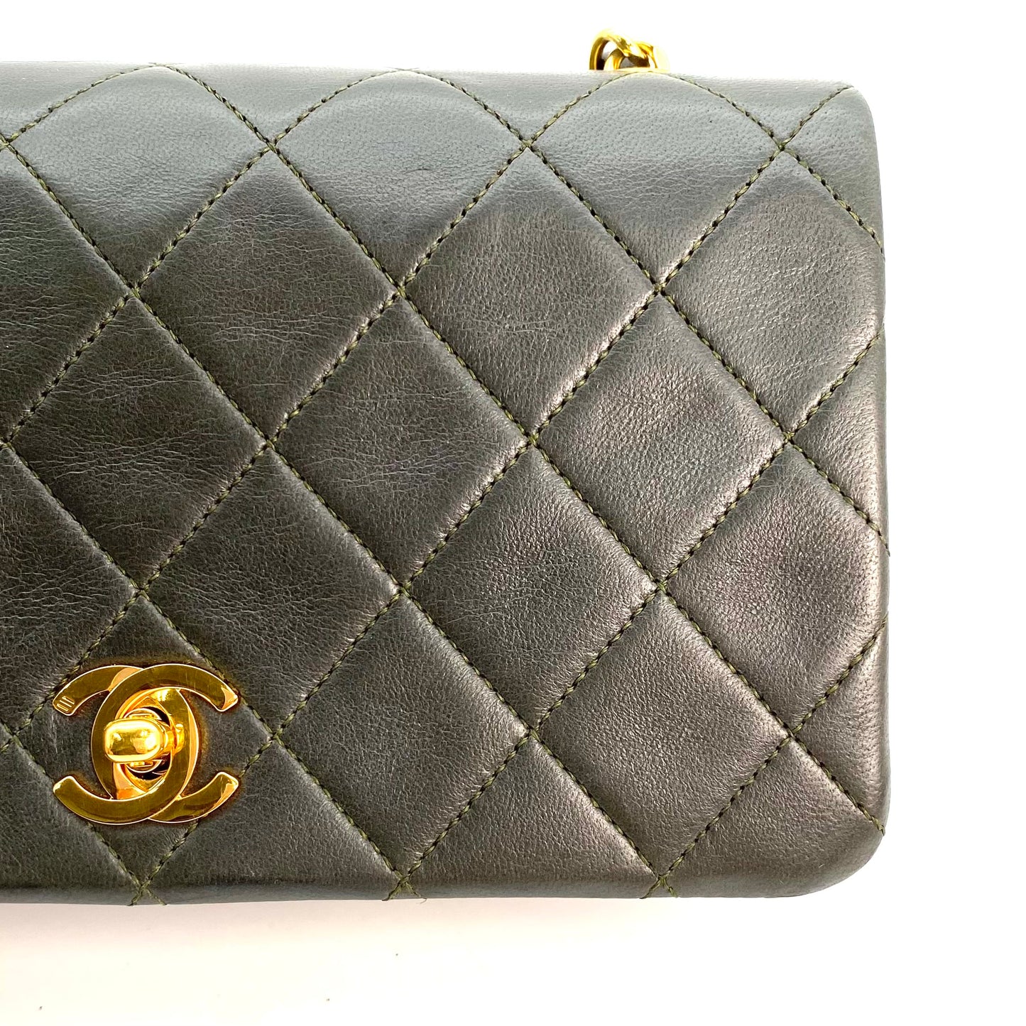 Parker, 1 Series Full Flap Khaki Lambskin with seal only