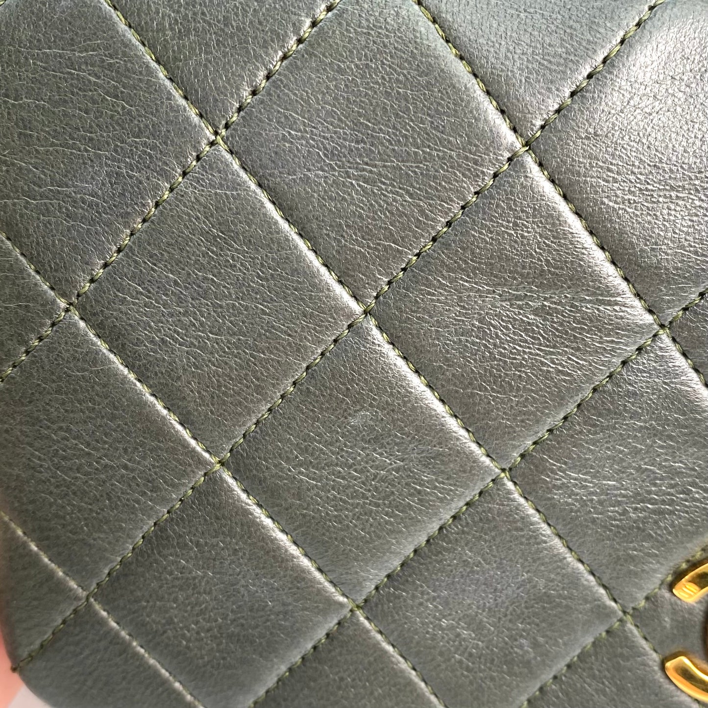 Parker, 1 Series Full Flap Khaki Lambskin with seal only