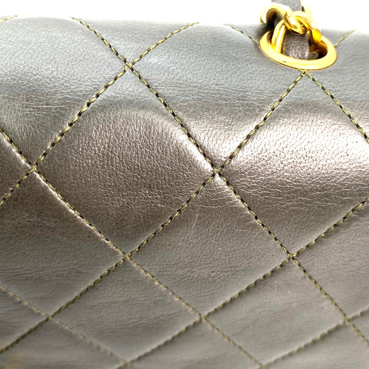 Parker, 1 Series Full Flap Khaki Lambskin with seal only