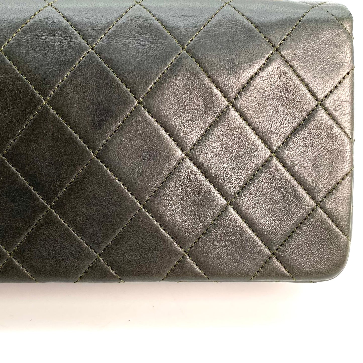 Parker, 1 Series Full Flap Khaki Lambskin with seal only