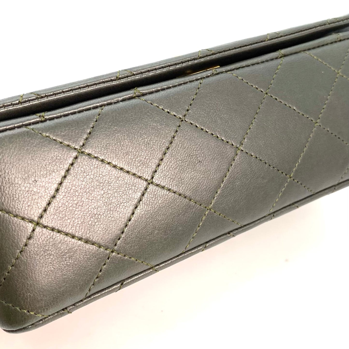 Parker, 1 Series Full Flap Khaki Lambskin with seal only
