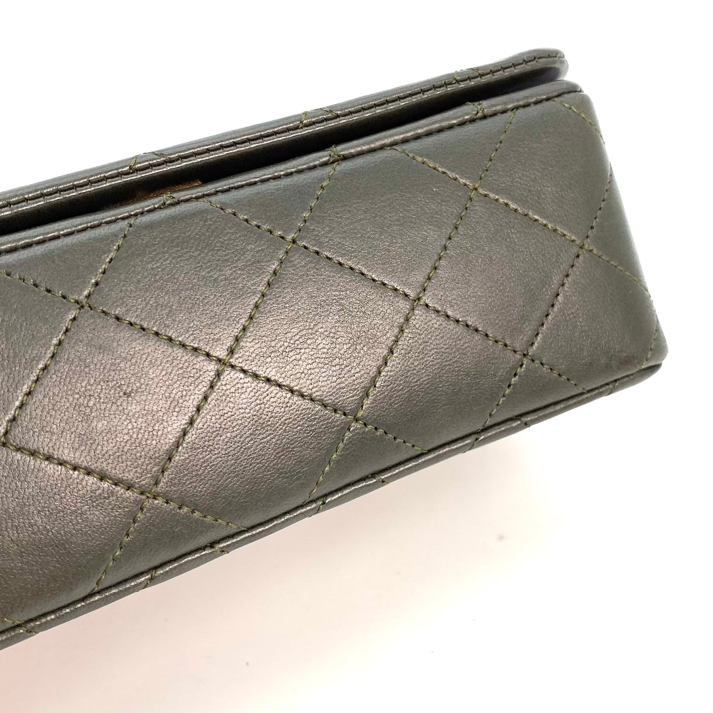 Parker, 1 Series Full Flap Khaki Lambskin with seal only
