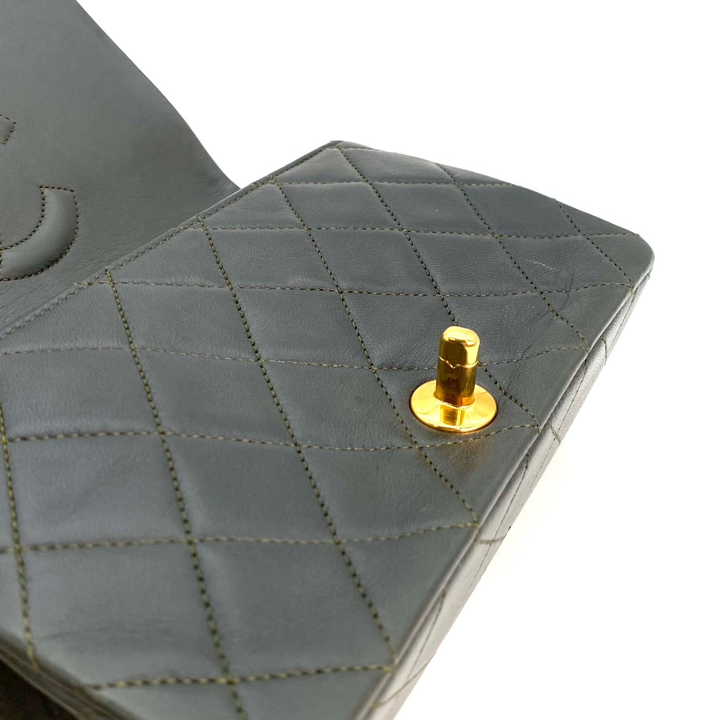 Parker, 1 Series Full Flap Khaki Lambskin with seal only