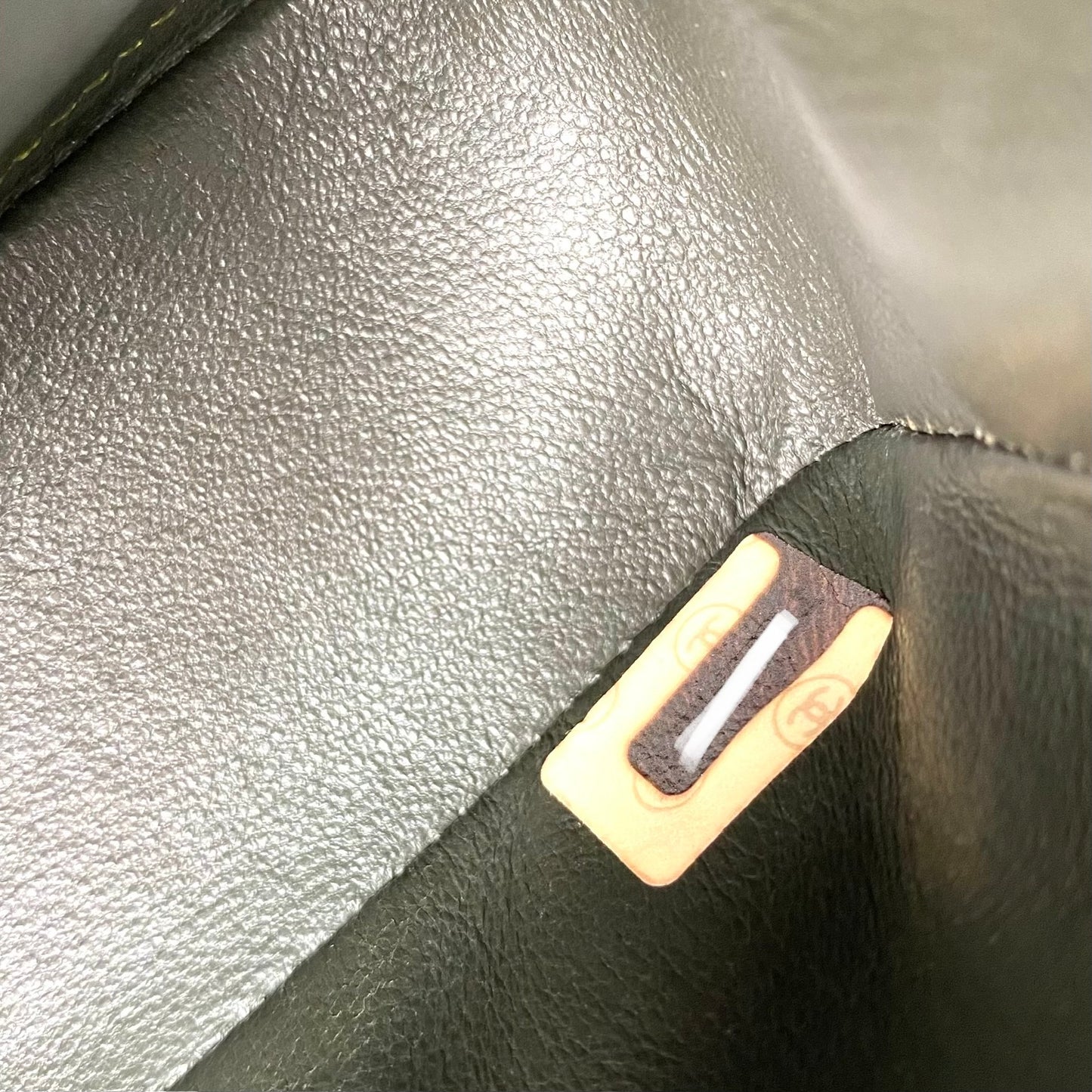 Parker, 1 Series Full Flap Khaki Lambskin with seal only