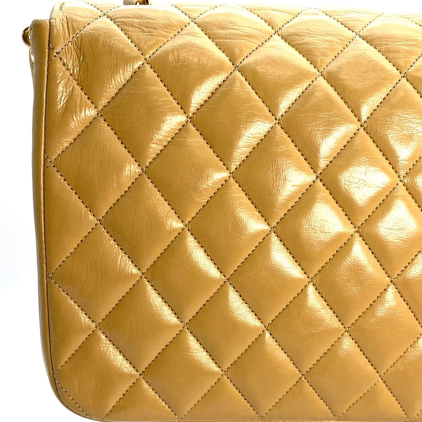 Axel, 0 Series Half Moon Beige Lambskin with seal and card