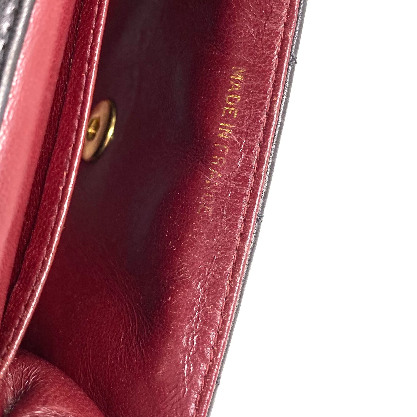 York, 2 Series Pair Bag Mother and Daughter Set Black Lambskin with seal and card