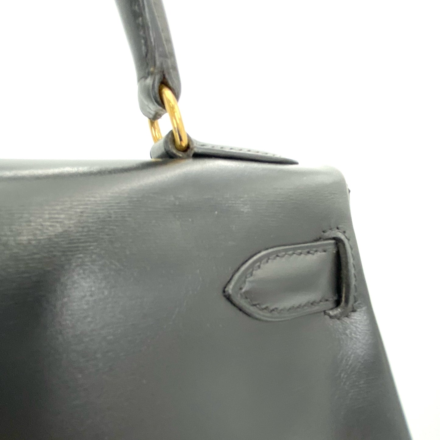 Lester, 1993 Kelly 28 Black Box Kelly Gold Hardware with stamp 〇W