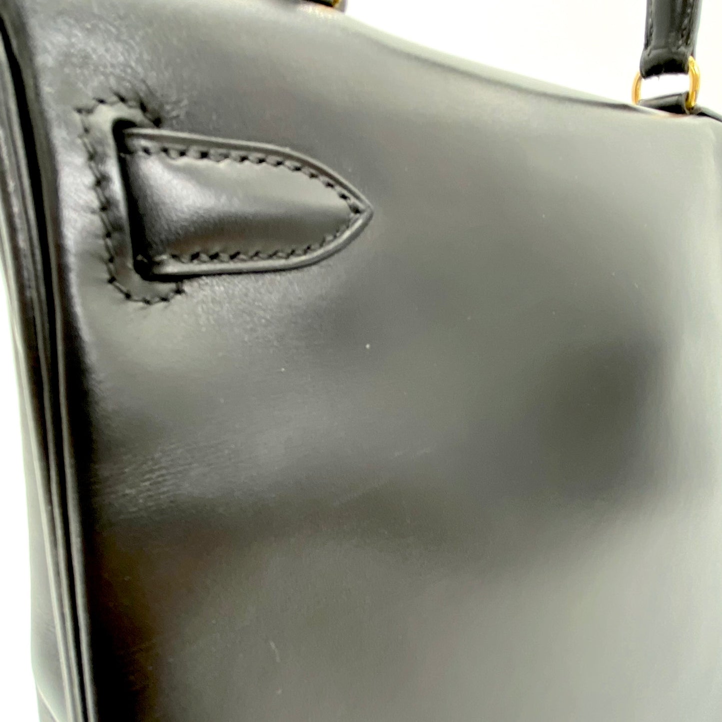 Lester, 1993 Kelly 28 Black Box Kelly Gold Hardware with stamp 〇W