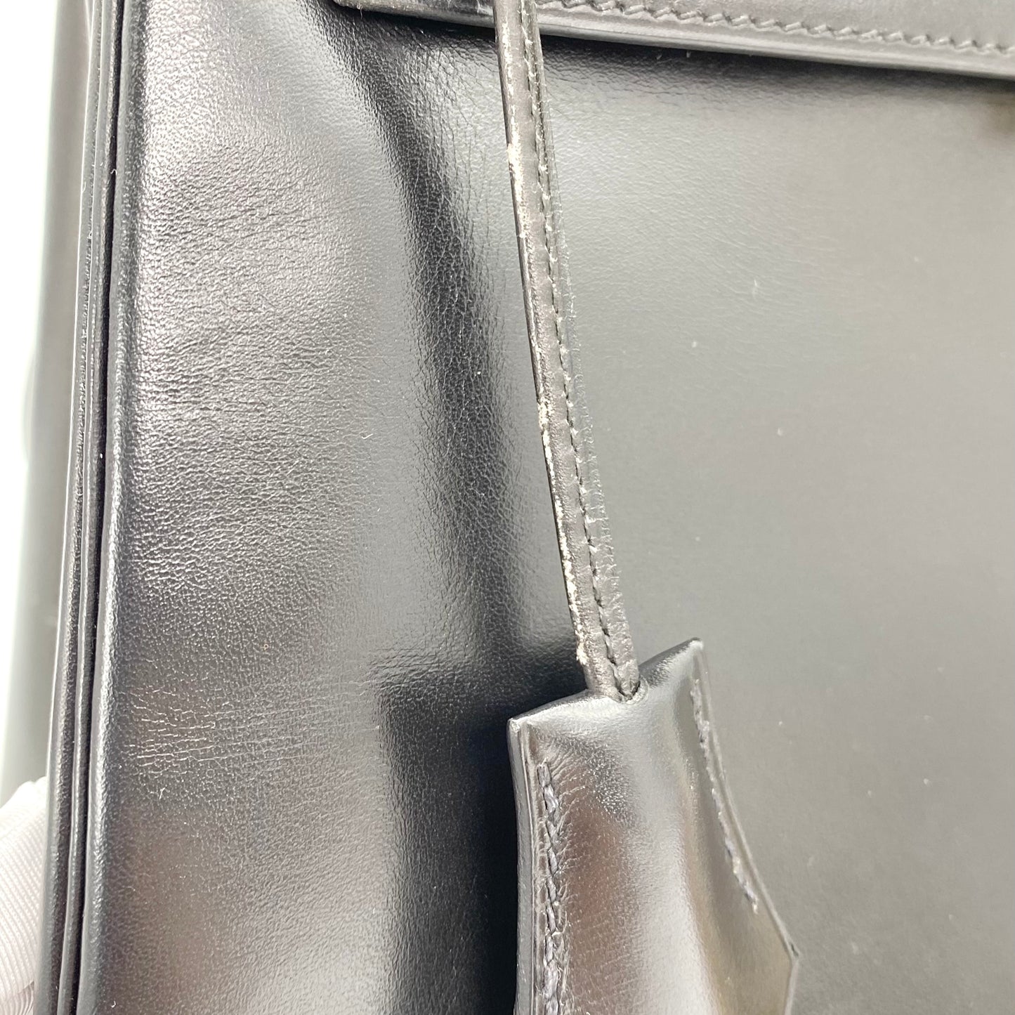 Lester, 1993 Kelly 28 Black Box Kelly Gold Hardware with stamp 〇W