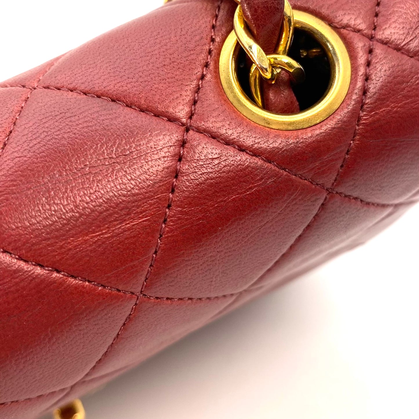 Kevin, 1 Series Square 20 Red Lambskin with seal and card