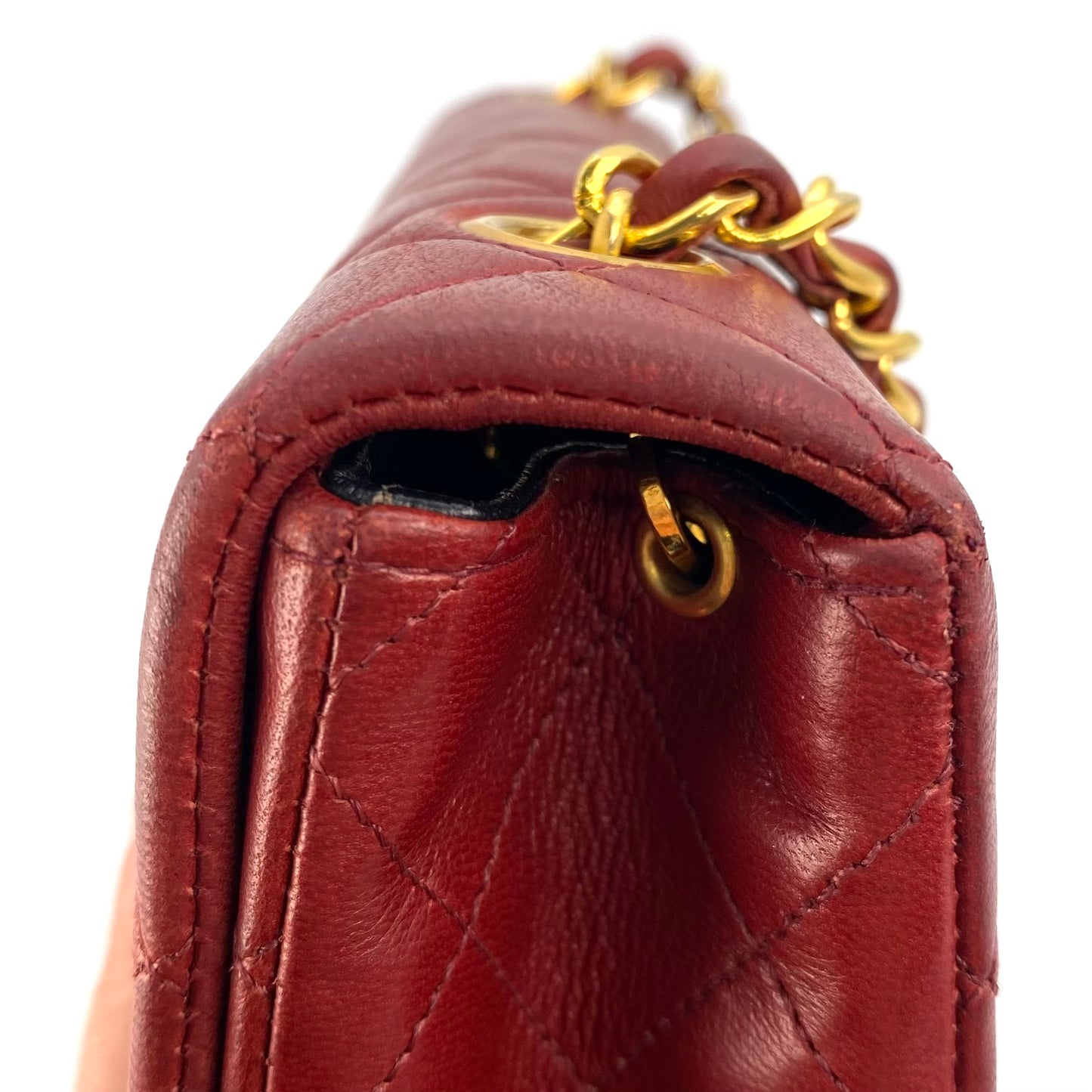 Kevin, 1 Series Square 20 Red Lambskin with seal and card