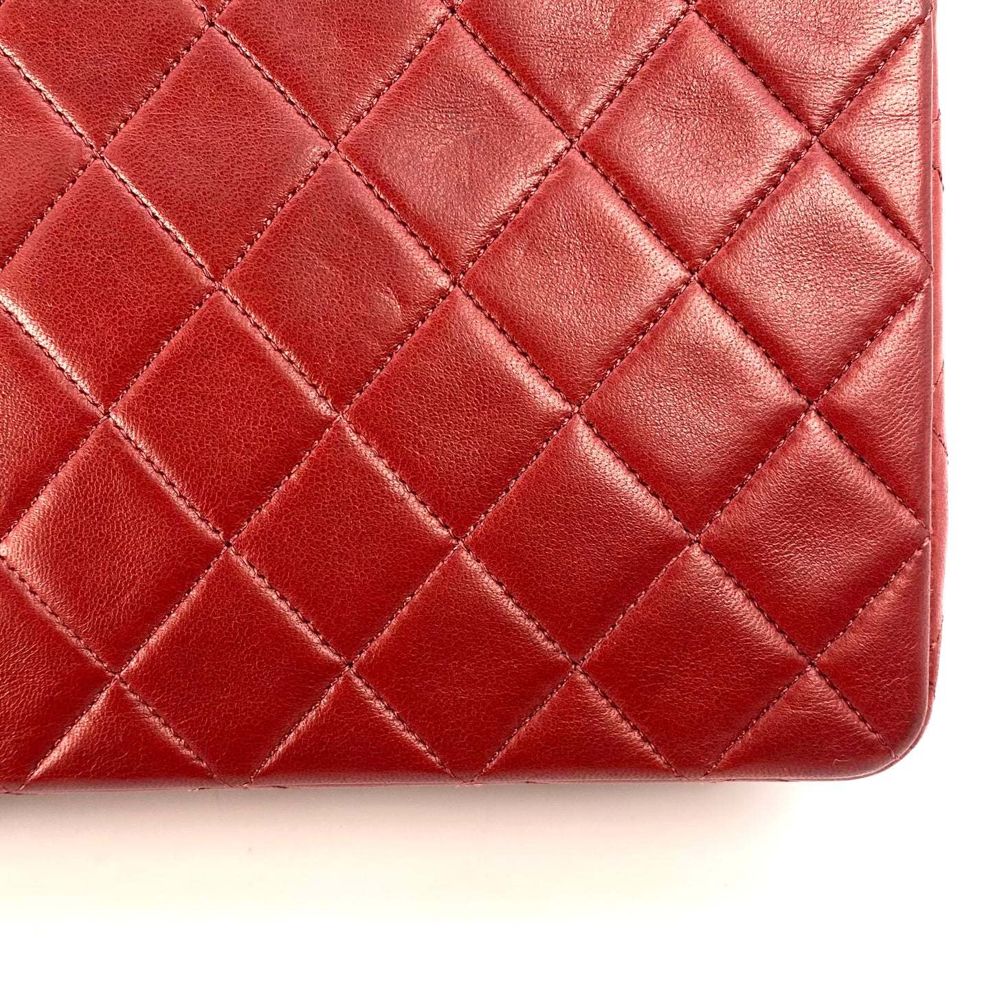 Kevin, 1 Series Square 20 Red Lambskin with seal and card