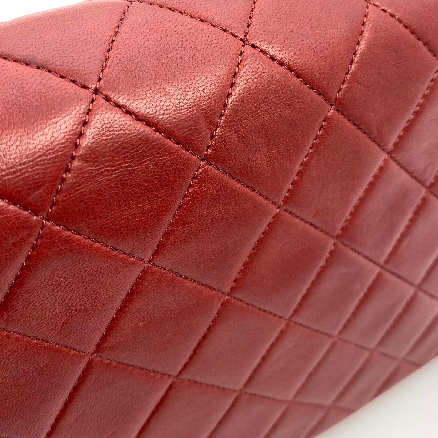 Kevin, 1 Series Square 20 Red Lambskin with seal and card
