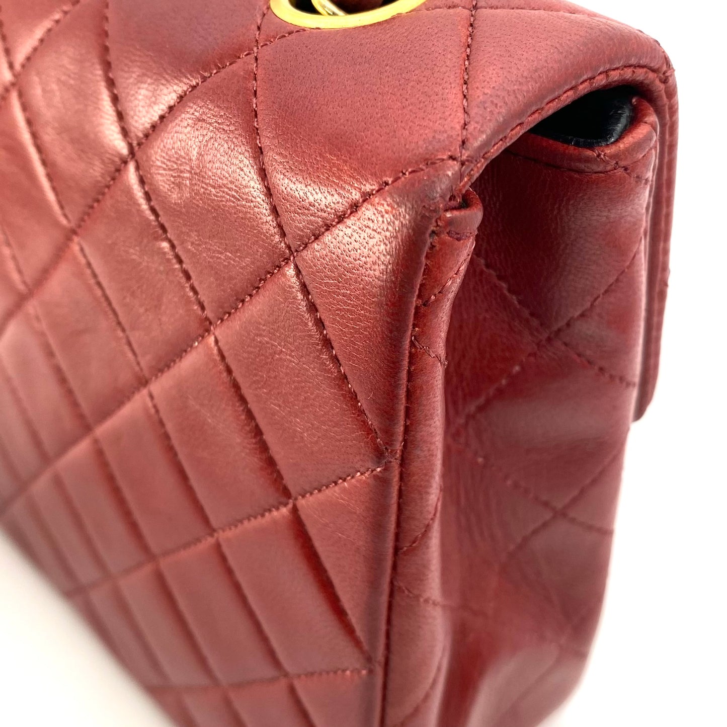 Kevin, 1 Series Square 20 Red Lambskin with seal and card