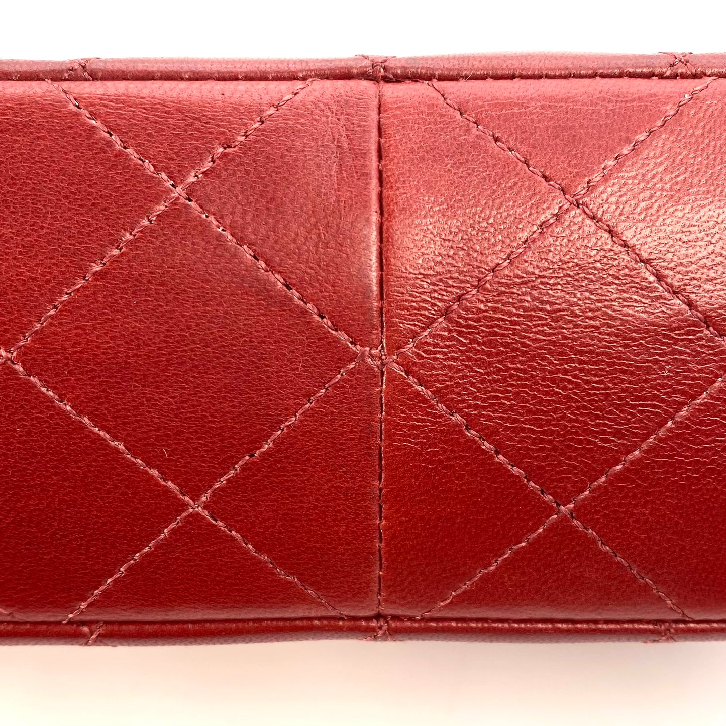 Kevin, 1 Series Square 20 Red Lambskin with seal and card