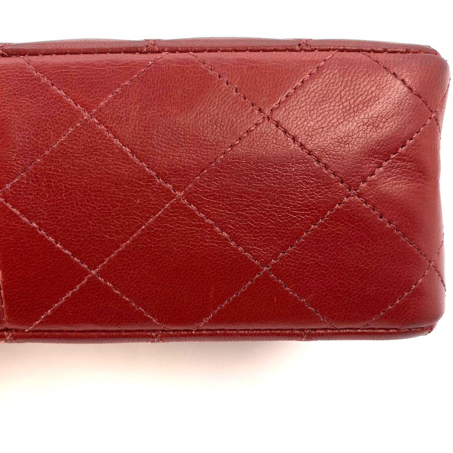 Kevin, 1 Series Square 20 Red Lambskin with seal and card