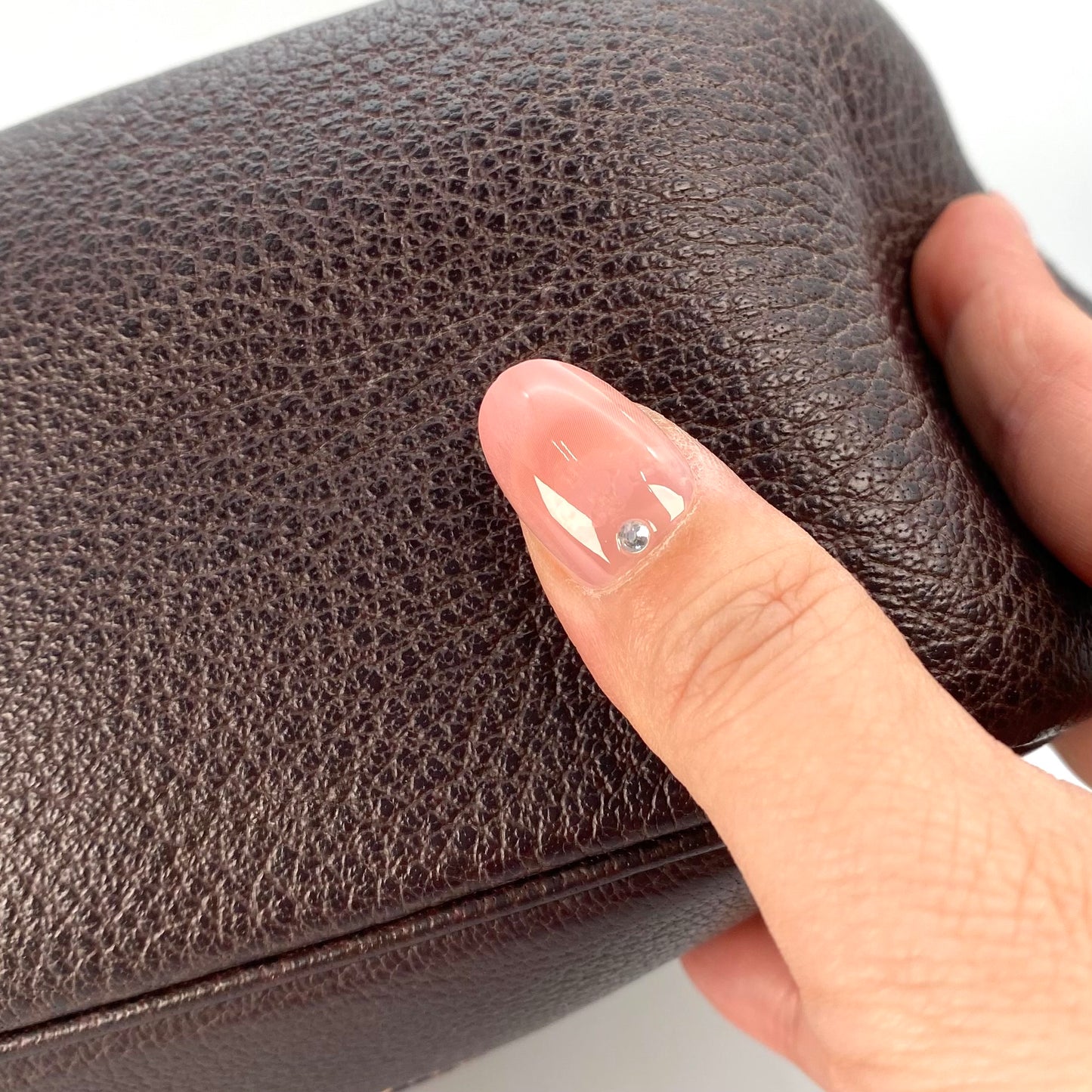 Nami, 1999 Trim31 Chocolate Clemence Palladium Hardware with stamp □C
